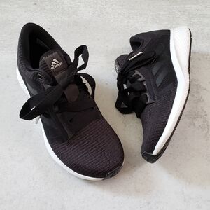 Adidas Edge Lux 4 Running Shoes Sneaker Black White SZ 5